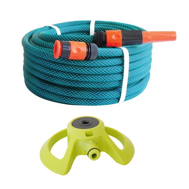 MTS 20m Hose Pipe Set with Fittings and Sprinkler (1/2″)