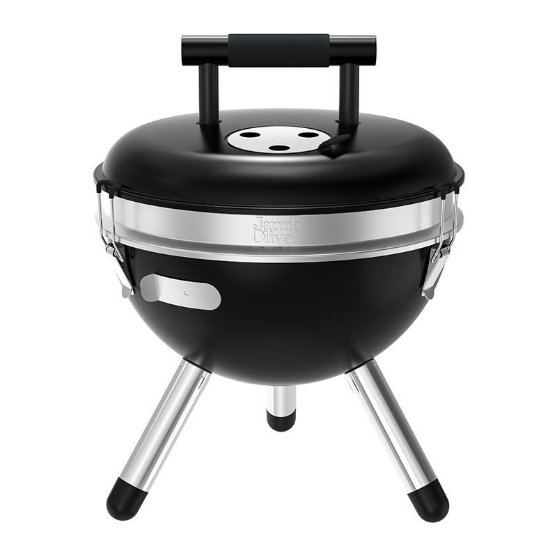 Jamie Oliver Charcoal BBQ Black