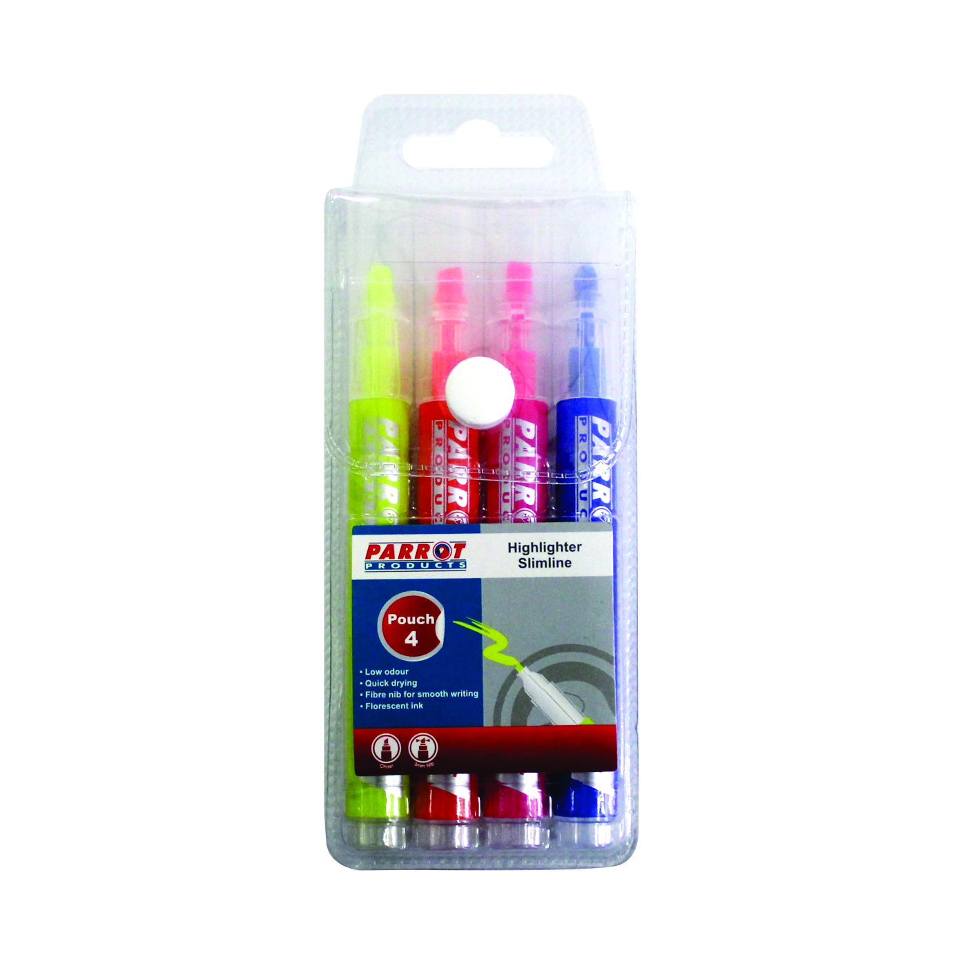 Parrot Slimline Highlighters (Pouch 4)