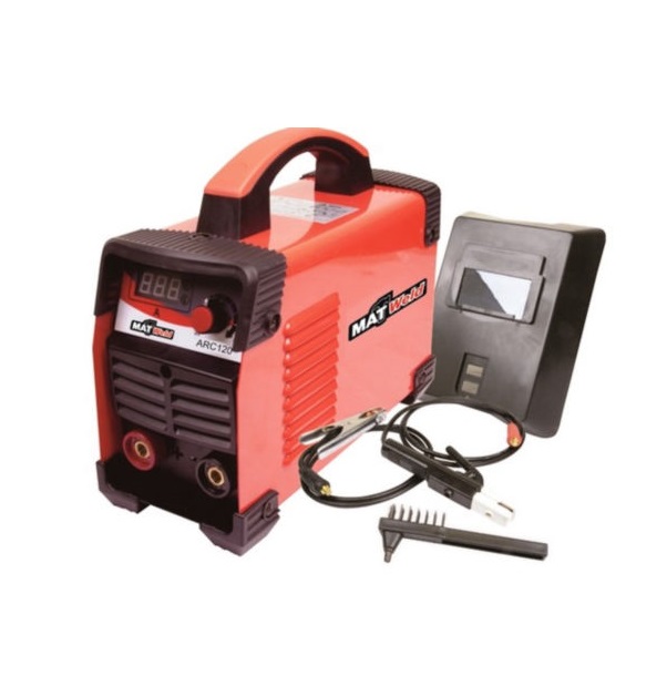 Matweld – Welder Inverter with Kit – 120A (Red)