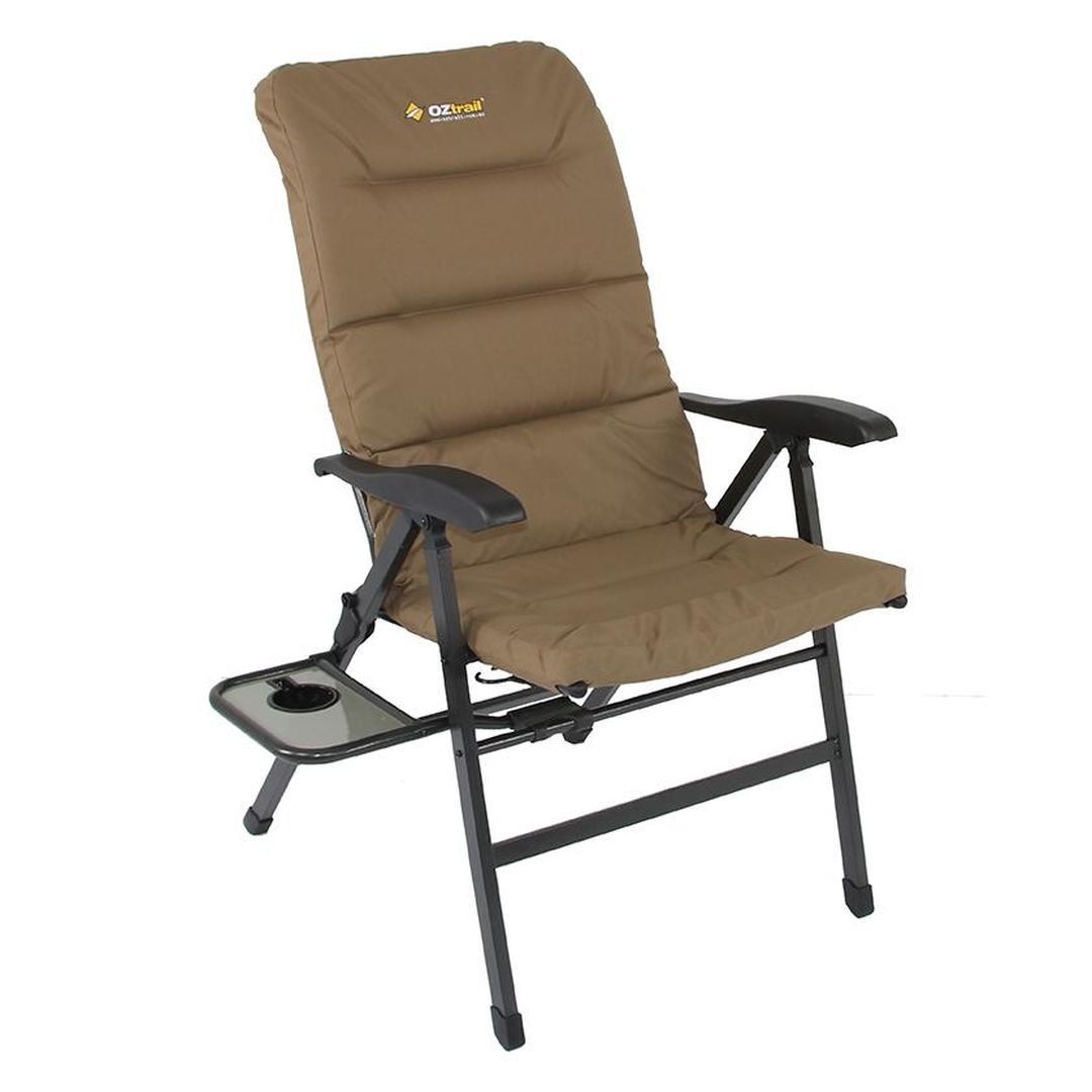 Oztrail Emperor 8 Position Arm Chair -160kg