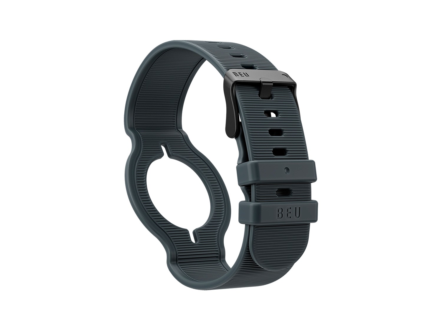 Beu Granite Grey Switchstrap And Lava Black Buckle – Grey