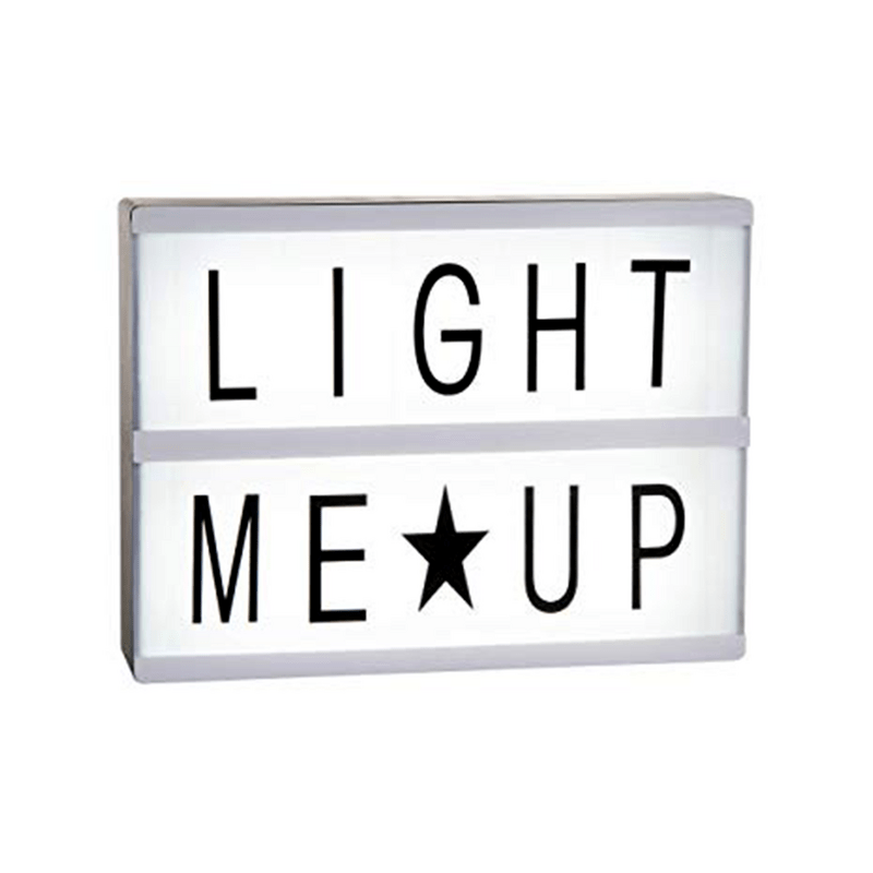 Orn Light Box With Letters 10 x 15cm