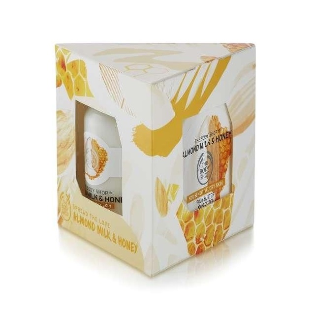 The Body Shop – Almond Milk & Honey Treats Gift set