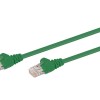 0.5M CAT5E Moulded Flylead – Green 0.5M CAT5E Moulded Flylead – Green