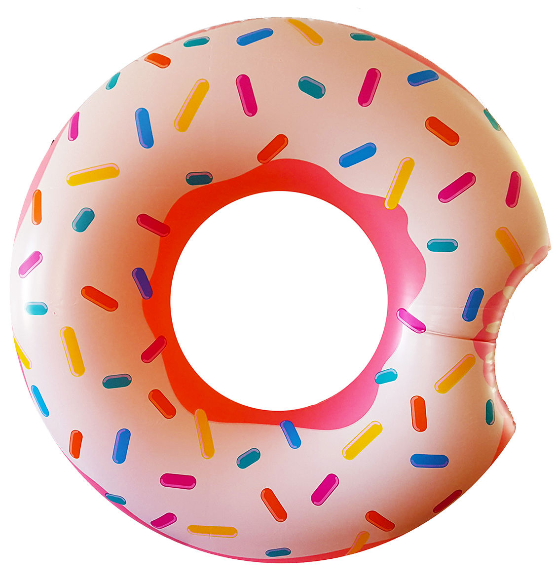 Intex – Tube – Pink Rainbow Donut – Pool Accessories – 107cm x 99cm