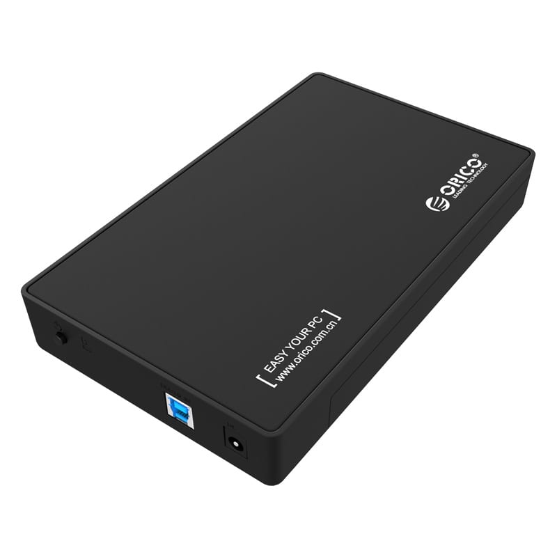 Orico 3.5 USB3.0 External HDD Enclosure Black