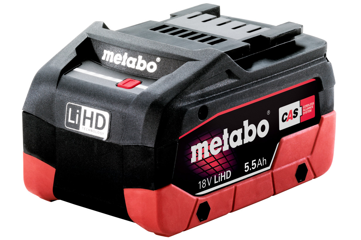 Metabo – Battery Pack LiHD 18 V – 5.5Ah (625368000)