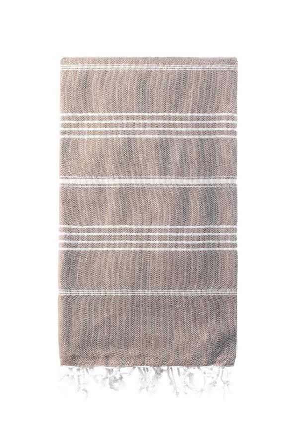 Turkish Bath / Beach Towel – Elim (100x180cm) – Coffee