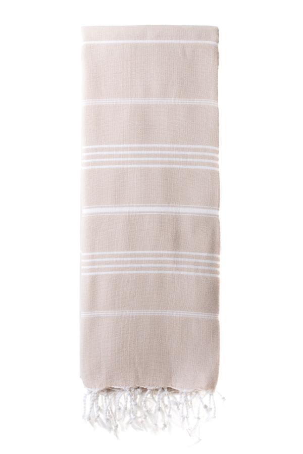 Turkish Throw / Blanket – Elim (160x220cm) –  Sand