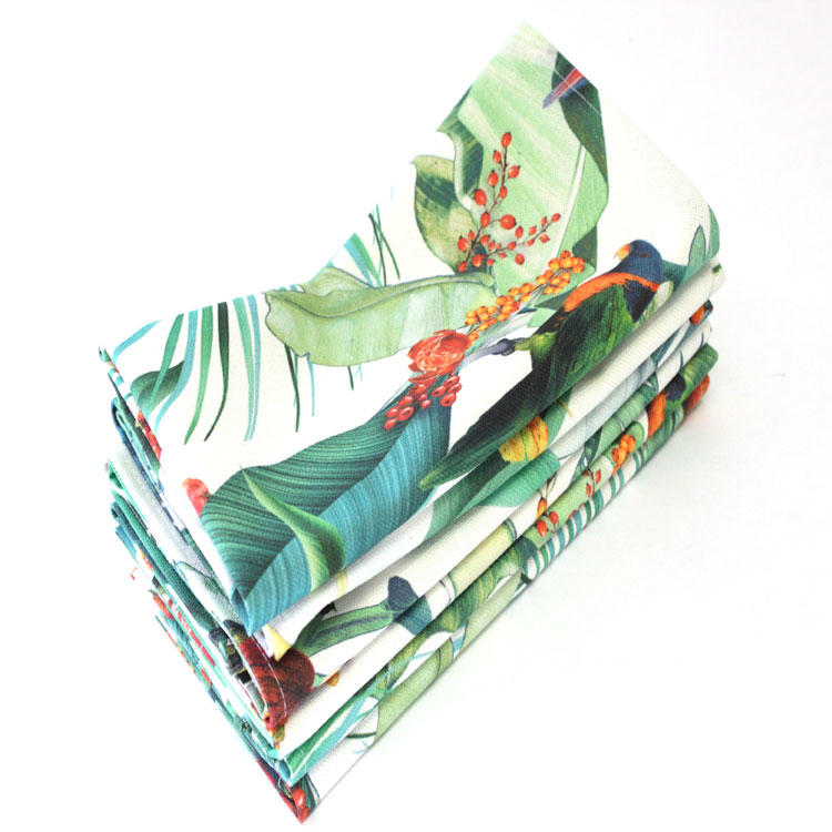 100% Cotton Macaw Napkins – Set of 6
