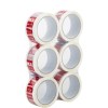 Bufallo Tapes – Fragile Tape 48mm x40m (Pack of 6) Bufallo Tapes – Fragile Tape 48mm x40m (Pack of 6)