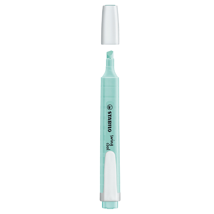 STABILO Swing Cool Pastel Turquoise Highlighter box of 10