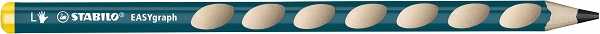 STABILO EASYgraph Ergonomic Left handed HB pencil box 6 petrol