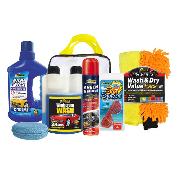 Shield – Ultimate Wash & Shine Kit – Set of 6