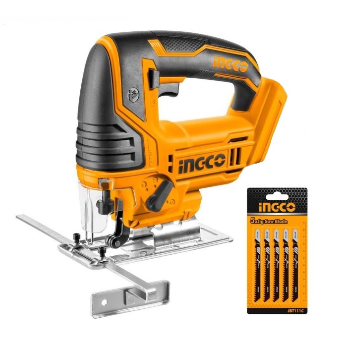INGCO – Jig Saw with 5 Blades (Cordless) – 20V
