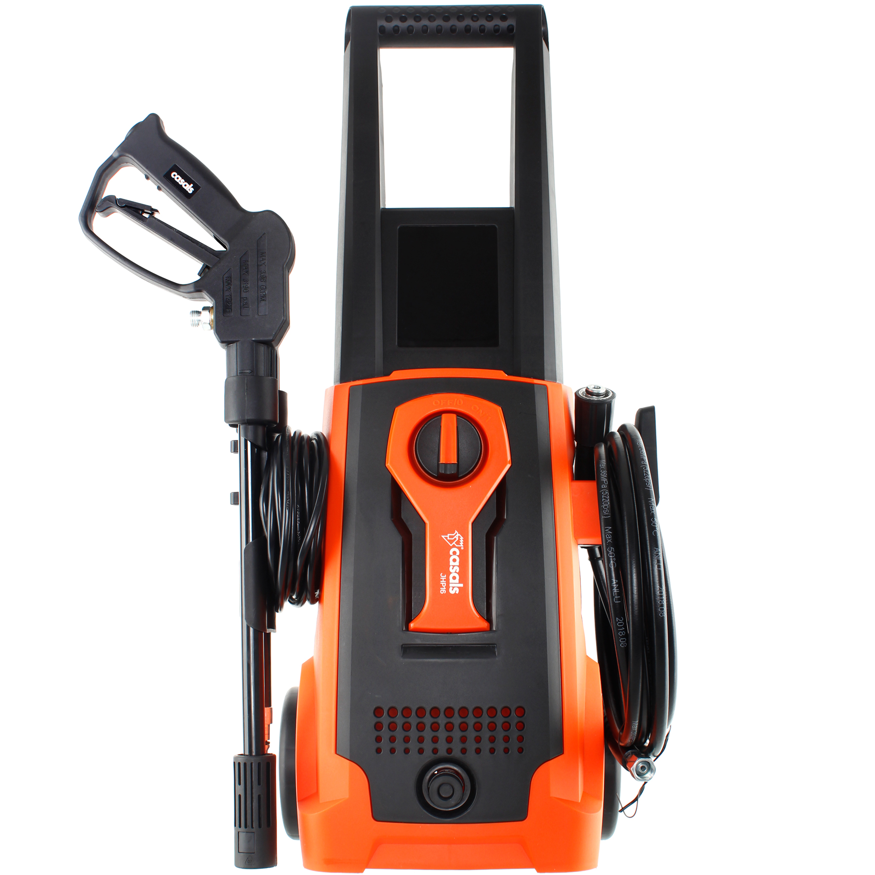 Casals High Pressure Washer With Attachments 135Bar 1600W “JHP16”