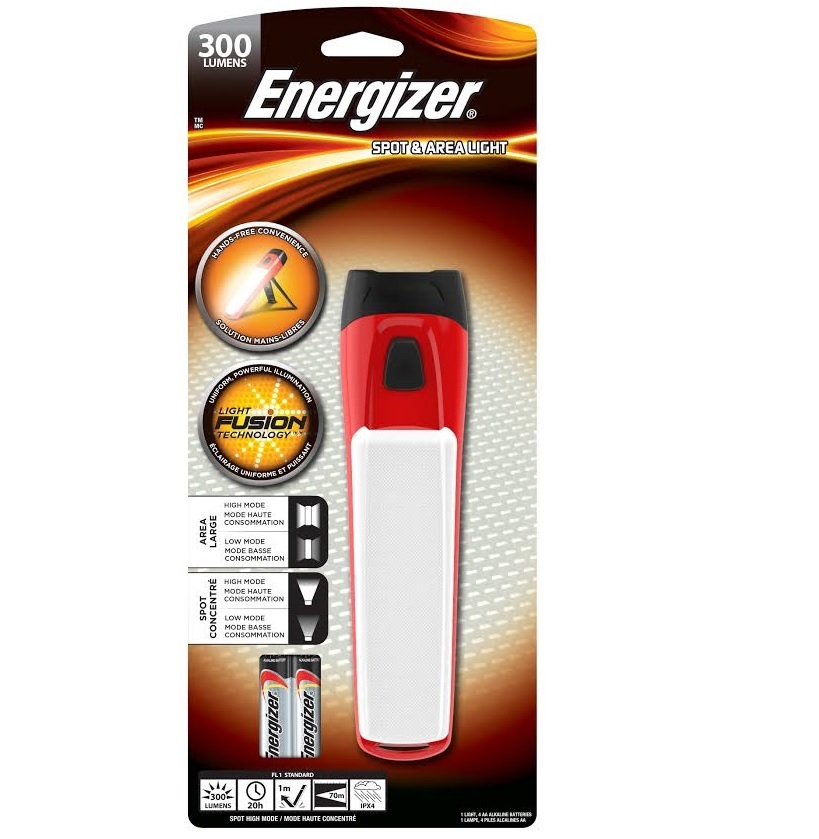 Energizer Fusion 3-in-1 Spot & Work Tripod Light incl. 4x AA