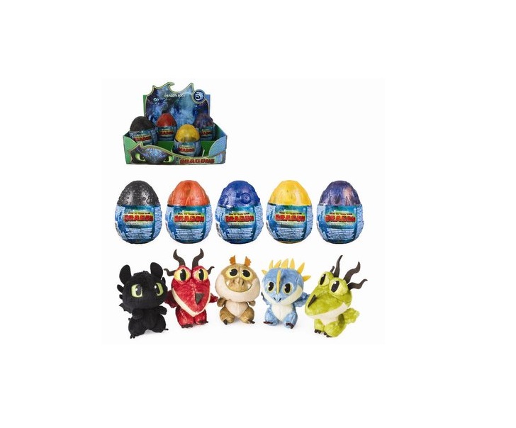 How To Train Your Dragon Plush in Dragon Eggs – Parent