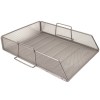 SDS M705 Wire Mesh Single Document Tray – Silver – Silver SDS M705 Wire Mesh Single Document Tray – Silver – Silver