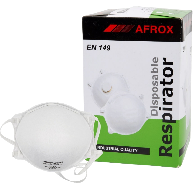 Afrox – Dust Face Masks – FFP1S – Pack of 20