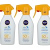 NIVEA Sun – Kids SPF50+ Sensitive Protect & Care Trigger Spray (3 x 300ml) NIVEA Sun – Kids SPF50+ Sensitive Protect & Care Trigger Spray (3 x 300ml)