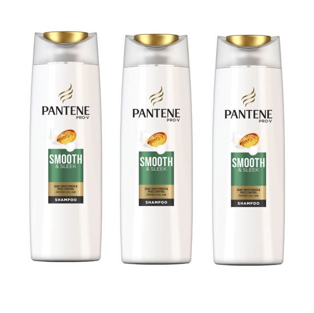 Pantene – Pro-V Shampoo Smooth & Silky (3 x 400ml)