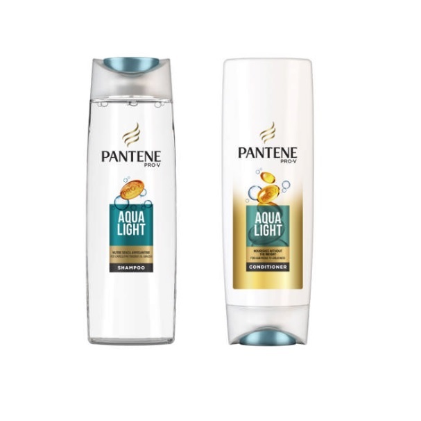 Pantene – Pro-V Aqua Light – Shampoo and Conditioner Combo Pack – (2 x 400ml)