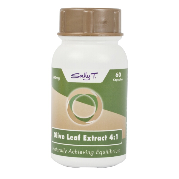 Sally T. Olive Leaf Extract 4:1 Immunity Protection 500mg – 60 Caps