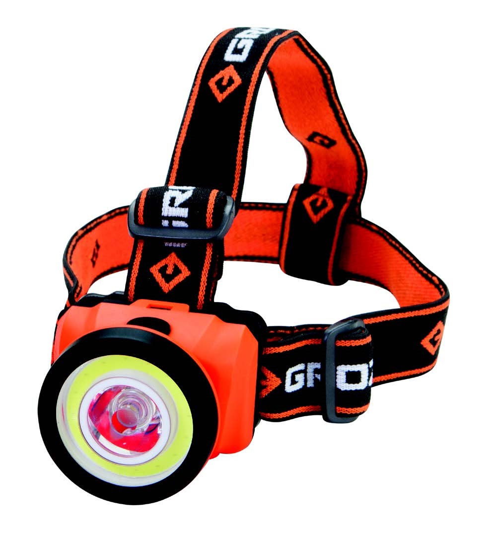 Led Head Light 3W Cob + 1W Groz