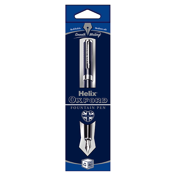 Helix Oxford Fountain Pen – Navy