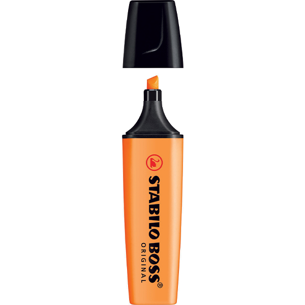 STABILO Boss Highlighter Orange Box 10