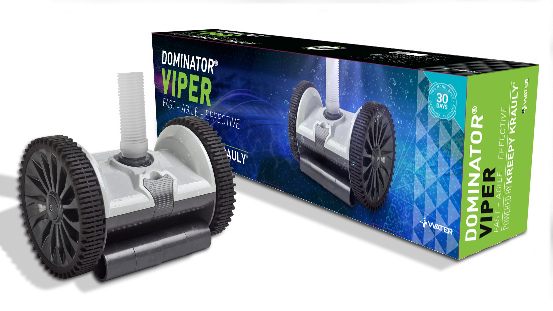 Kreepy Krauly Dominator Pro Viper Automated Pool Cleaner – Head Only
