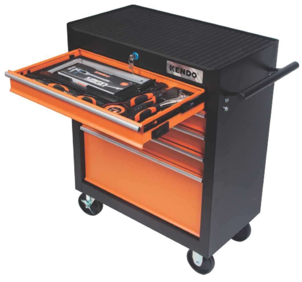 Kendo – Tool Trolley 5 Drawer 113 Piece