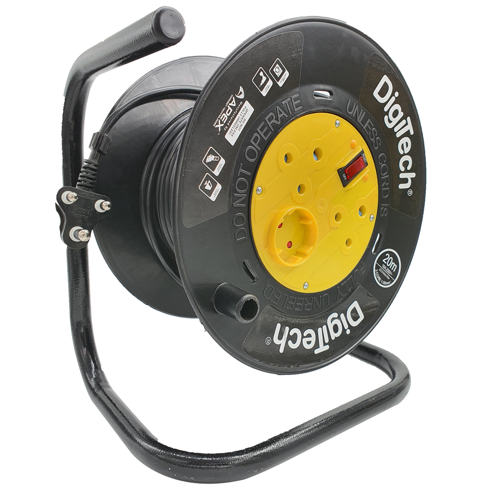 Digitech 20M Extension Reel 10A 1.00mm Cable