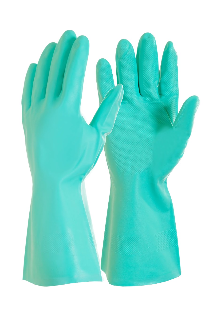 Nitrile Glove Flock Lined – Large