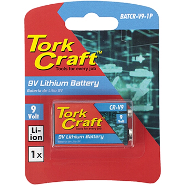 9V Lithium Battery X1 Per Card (Moq 30)