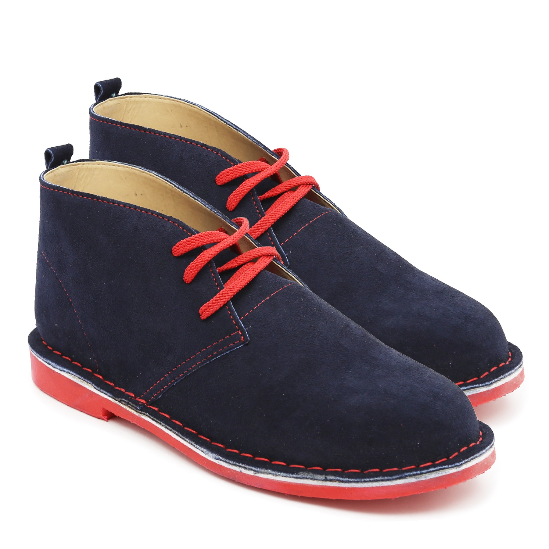 BATA Men’s Safari Boot Navy/Red – UK 11