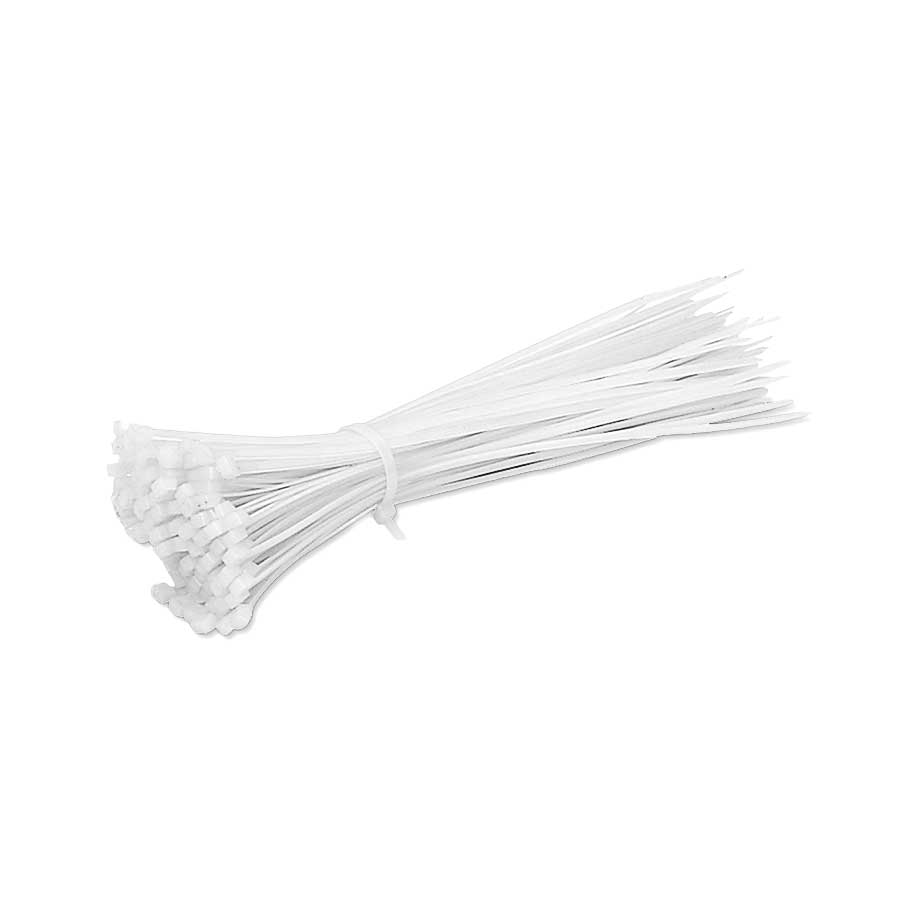 Cable Ties – 2.5x100mm White – 50 Pack