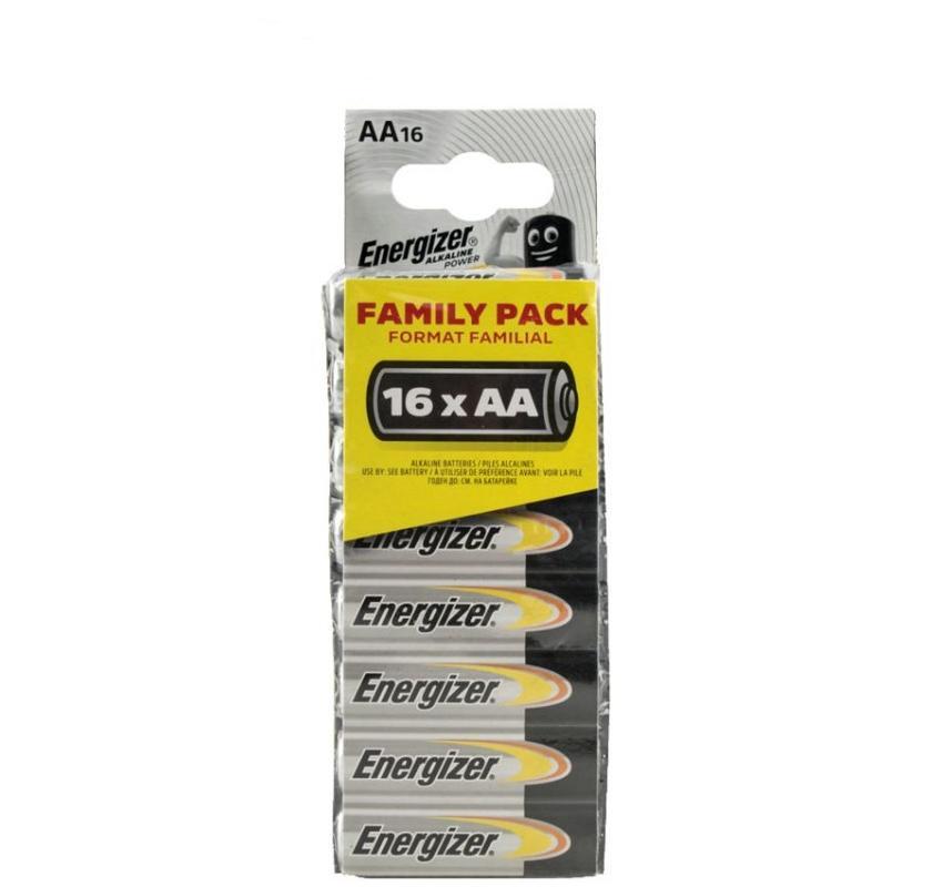 Energizer 1.5v Power Alkaline AA Battery Pack 16