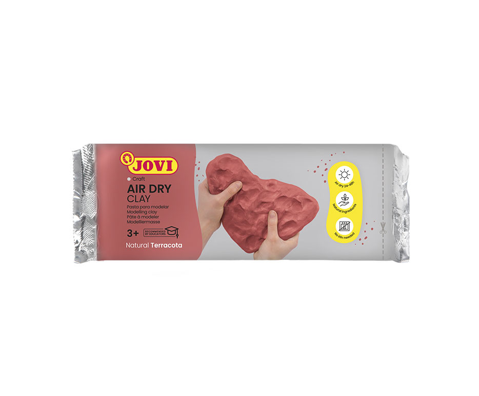 JOVI Air Hardening Modelling Clay – 250g Terracotta