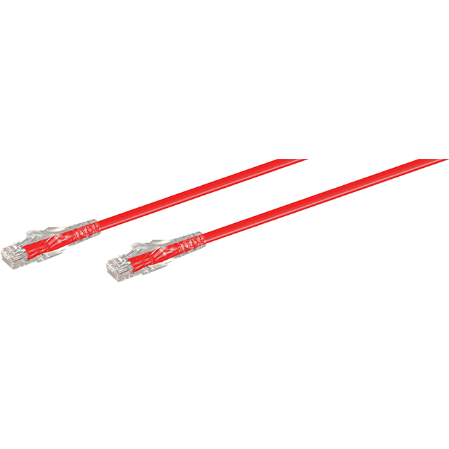 Premium Line 5m CAT6 Moulded Flylead – Red
