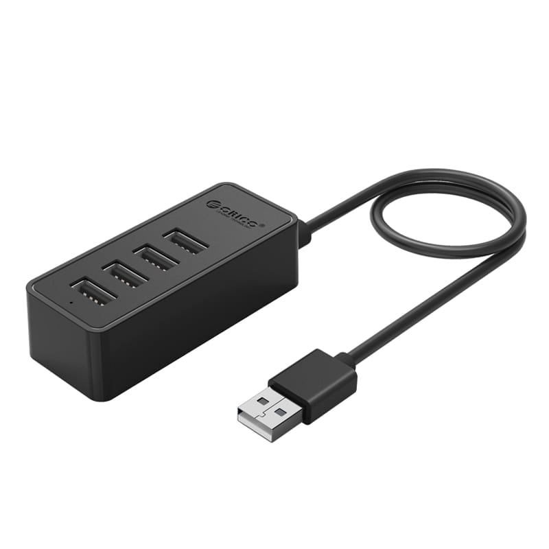 Orico 4 Port USB2.0 Hub Micro USB – Black