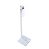 Xtreem Hands-Free Foot Operated Sanitizing Stand – White Xtreem Hands-Free Foot Operated Sanitizing Stand – White