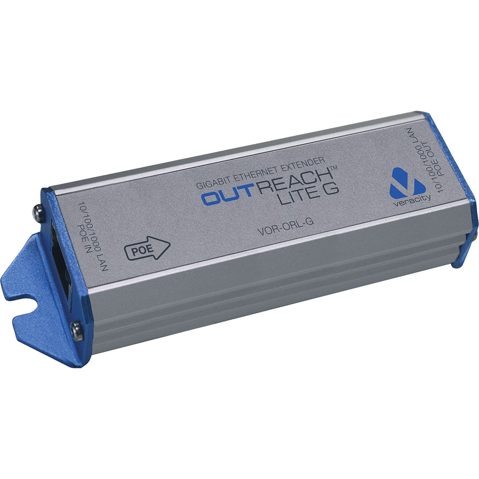 Outreach Lite – PoE In, GbE Ethernet Out Extender