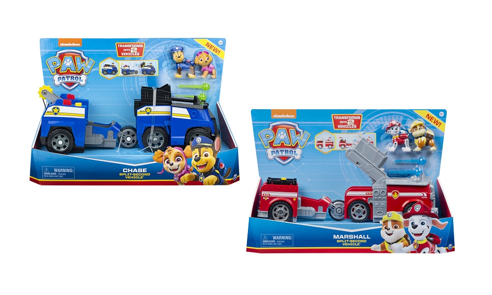 Paw Patrol Split Second Vehicles – Blindbox