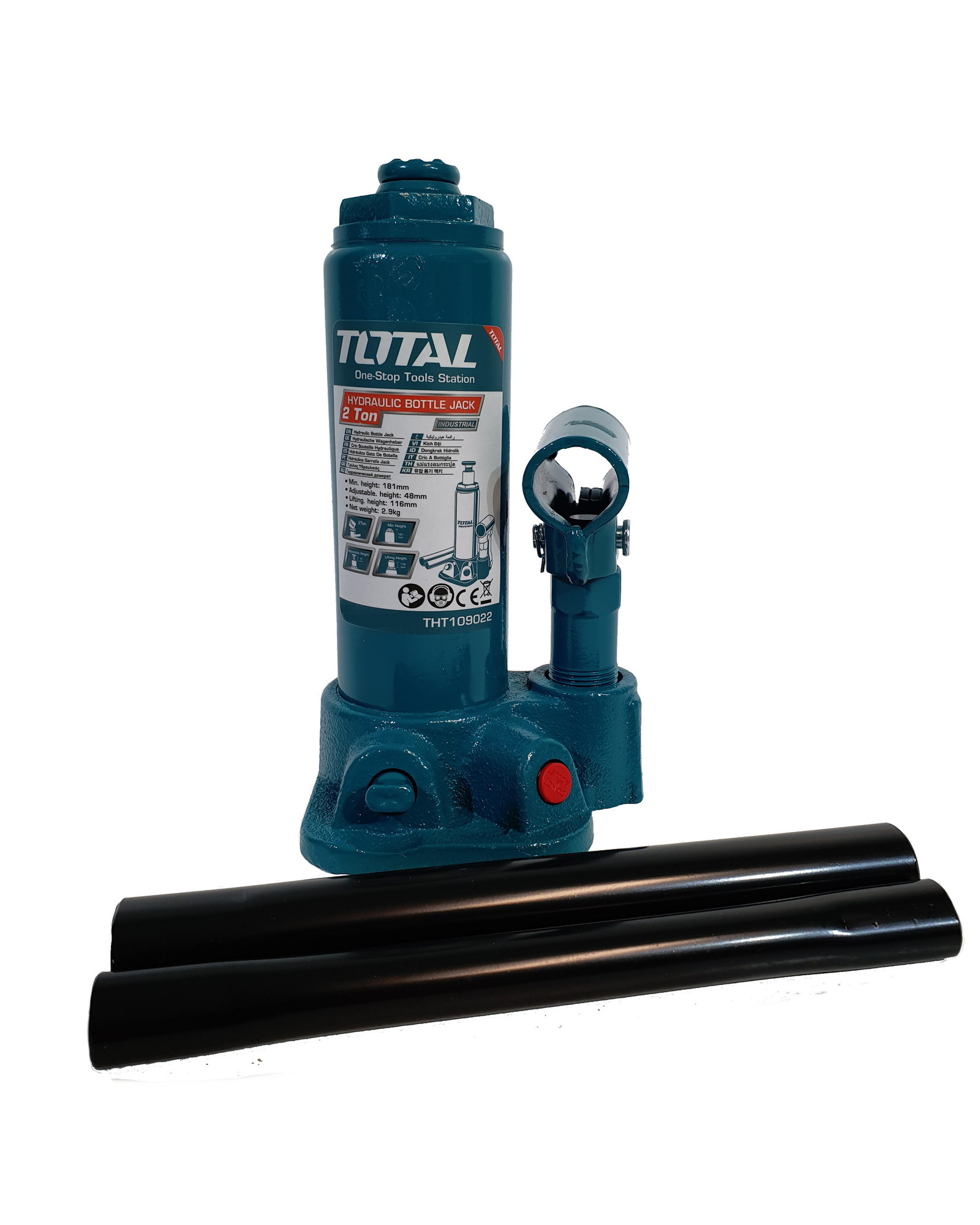 Total Tools 2 Ton Bottle Jack