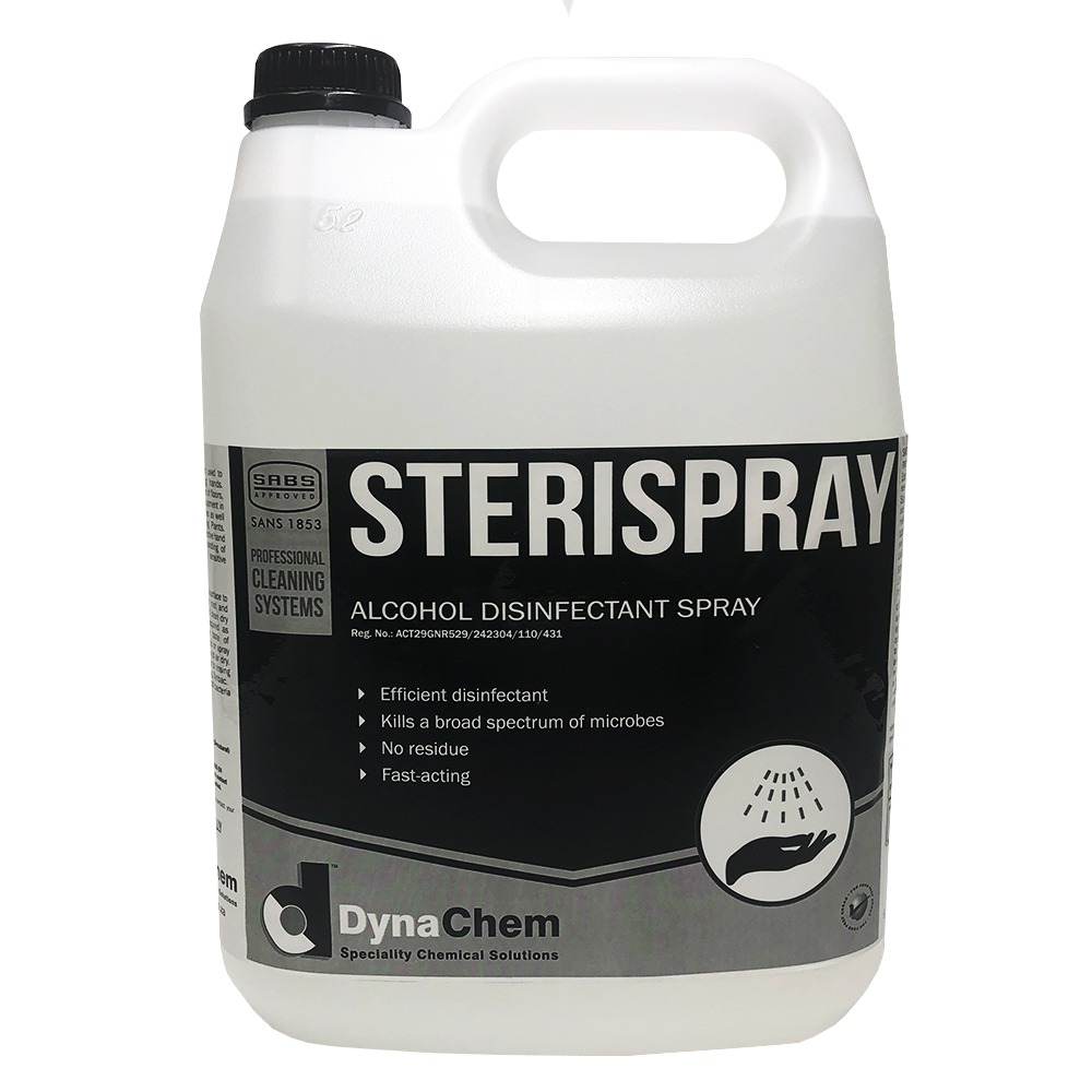 Sterispray Alcohol Disinfectant Spray – 5 Litre