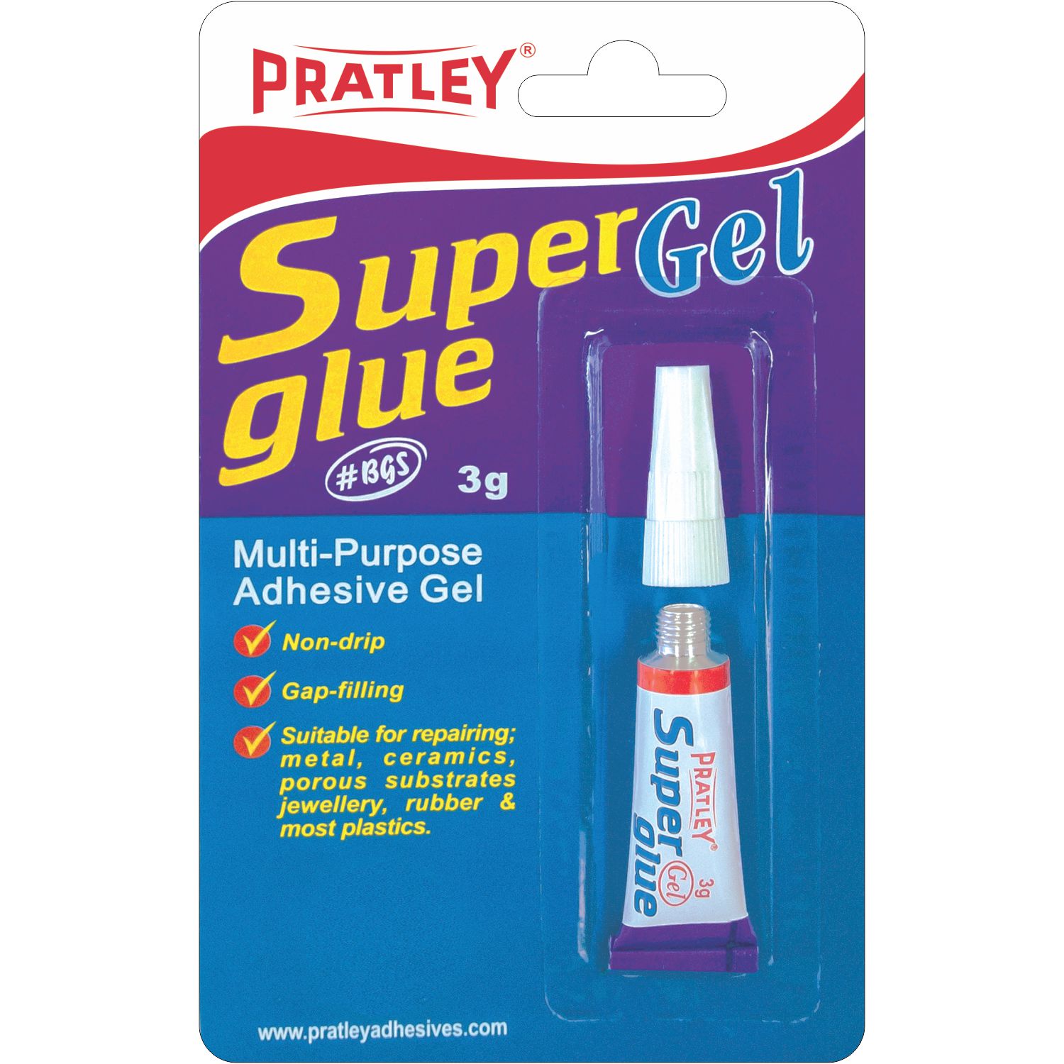 Pratley Superglue Gel – 3g