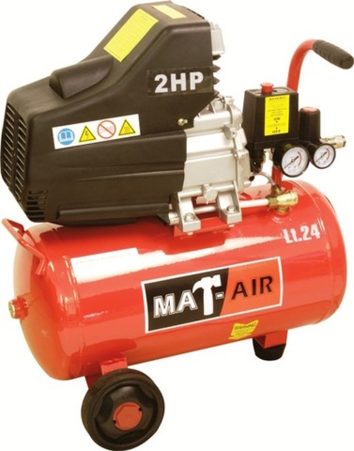 Compressor Matair 1.5Kilowatt/2Horse Power 24l 220 Volt Direct Drive